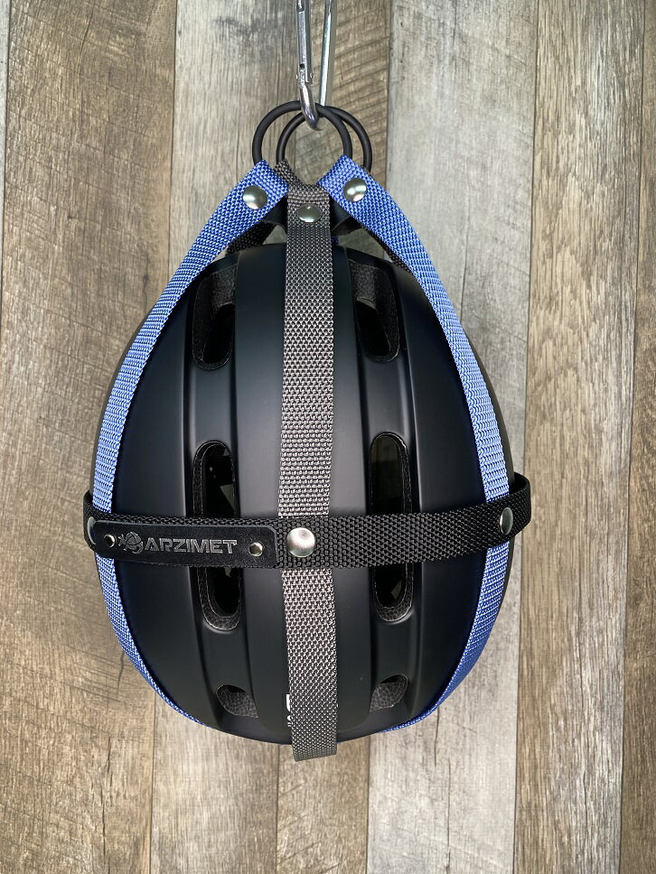 KEI-CRAFT ヘルメットホルダー「ARZIMET」(ブルー)