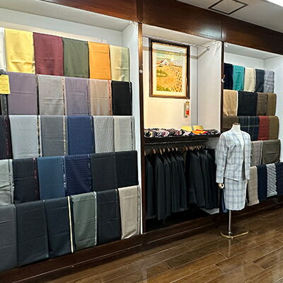 【ふるさと納税】【オーダー専門】吉田スーツがお仕立てする「エグゼクティブ・ビスポーク・ラインスーツ」_ オーダースーツ ビスポークスーツ エグゼクティブスーツ 高級スーツ メンズスーツ 吉田スーツ ふるさと納税 送料無料 【1578535】