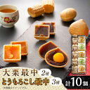 【ふるさと納税】秋留の大栗最中 秋川のとうもろこし最中 詰め合わせ(10個入)【...