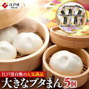 20位! 口コミ数「0件」評価「0」豚まん 5個 横浜中華街 江戸清 お土産 肉まん ギフト 惣菜 点心 大きい 巨大 人気 おすすめ 送料無料 | 食品 おかず 加工食品 中･･･ 