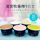 【ふるさと納税】直営牧場搾りたてミルクで作るジェラート(5種 計10個)〈小野ファーム〉 | アイス お菓子 菓子 おかし スイーツ デザート 食品 人気 おす...