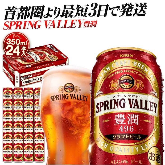 【ふるさと納税】最短3日で発送 ビール スプリングバレー 3