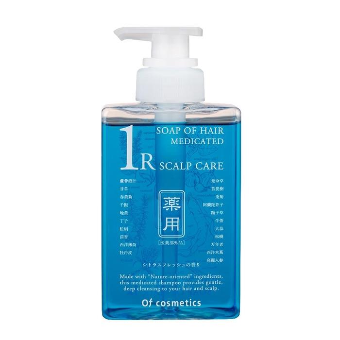 【ふるさと納税】オブ・コスメティックス　薬用ソープオブヘア・1-R 265ml 1本入り | Of cosmetics オブコスメティックス 髪 ヘアケア 洗浄 人気 おすすめ 送料無料