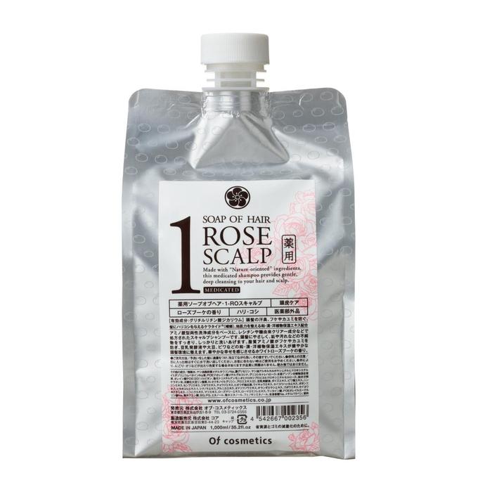 【ふるさと納税】オブ・コスメティックス　薬用ソープオブヘア・1-ROスキャルプ 1000ml エコサイズ 1個..