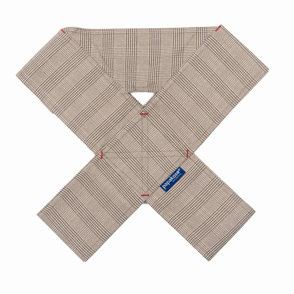 【ふるさと納税】パパ専用抱っこひも グレンチェックベージュ〈パパコソ〉(M・L・XLよりサイズをお選びください) | 雑貨 日用品 人気 おすすめ 送料無料