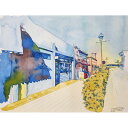 【ふるさと納税】横浜の手描き水彩画作品 No,460 | 絵画 ホビー 人気 おすすめ 送料無料