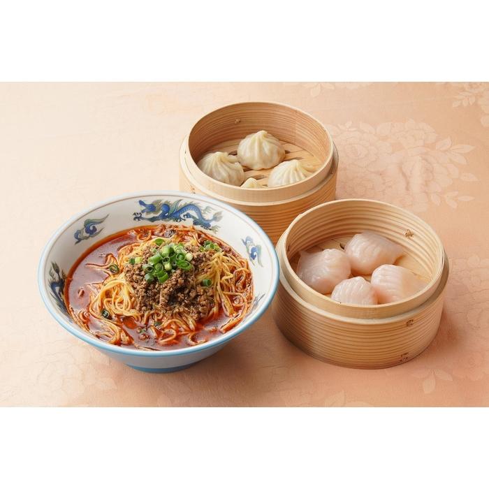 【ふるさと納税】菜香担担麺・手作り点心2種セット〈横浜中華街 菜香新館〉 | 食品 加工食品 人気 おすすめ 送料無料