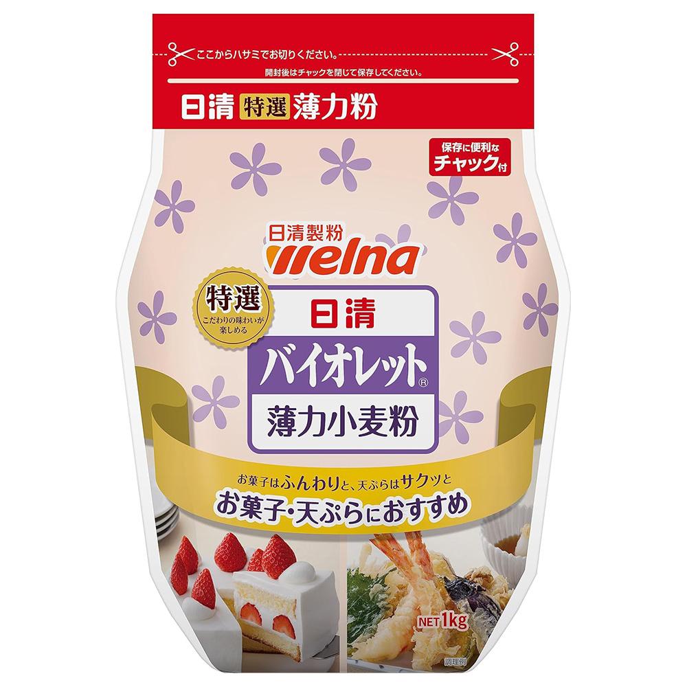 【ふるさと納税】日清 小麦粉 バイオレット 1kg×15個(計15kg) | 小麦粉 薄力粉 食品 加工食品 人気 おすすめ 送料無料