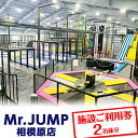 【ふるさと納税】Mr.JUMP相模原店 施設ご利用券2名様分 |トランポリン アトラクション チケット アクティビティ 遊び スポーツ 利用券 ギフト