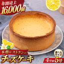 【ふるさと納税】【選べるサイズ】チーズケーキ 4号or5号 ケーキ 洋菓子 スイーツ クッキー生地 お菓子 まろやか 濃厚 【日本水産観光株式会社】[AKBR0...