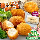 【ふるさと納税】【全3回定期便】チキンクリームコロッケ 20個 1.1kg ころっけ 揚げ物 惣菜 弁当 冷凍 ジューシー 横須賀【有限会社丸伸商事】[AKFH...