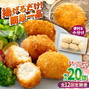 【ふるさと納税】【全12回定期便】チキンクリームコロッケ 20個 1.1kg ころっけ 揚げ物 惣菜 弁当 冷凍 ジューシー 横須賀【有限会社丸伸商事】[AKF...