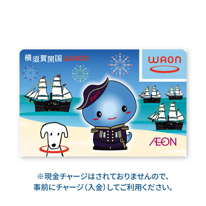 【ふるさと納税】横須賀開国WAONカード WAON ワオン カード ワオンカード イオン AEON 神奈川 横須賀 全国 ポイント【イオンリテール株式会社】 [AKFN001] 2000円 2千円 2千