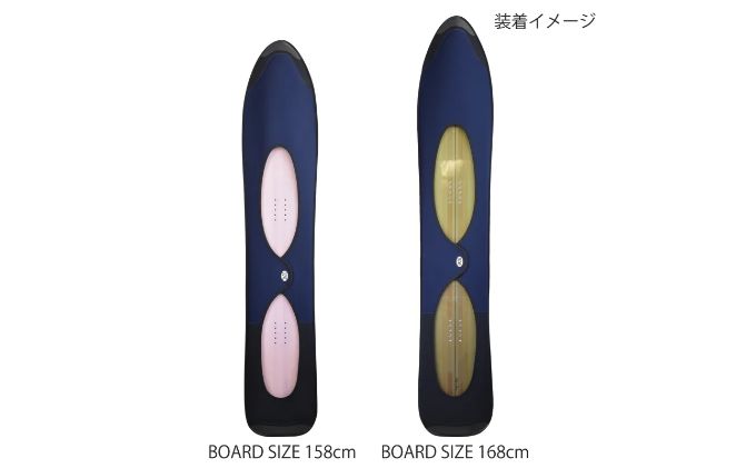 【ふるさと納税】スノーボード ソールカバー「POINT/ROUND」　【雑貨・スポーツ用品・スノーボード】