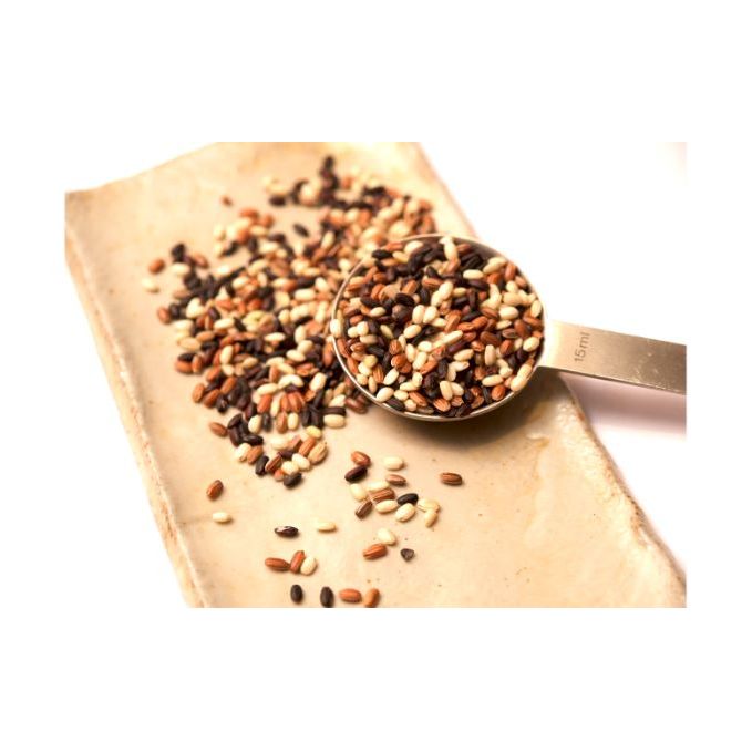 【ふるさと納税】特別栽培古代米MIX新米2kg お米 長寿米 もち米 ミックス 　お届け：2020年10月1日～2021年1月10日のサムネイル