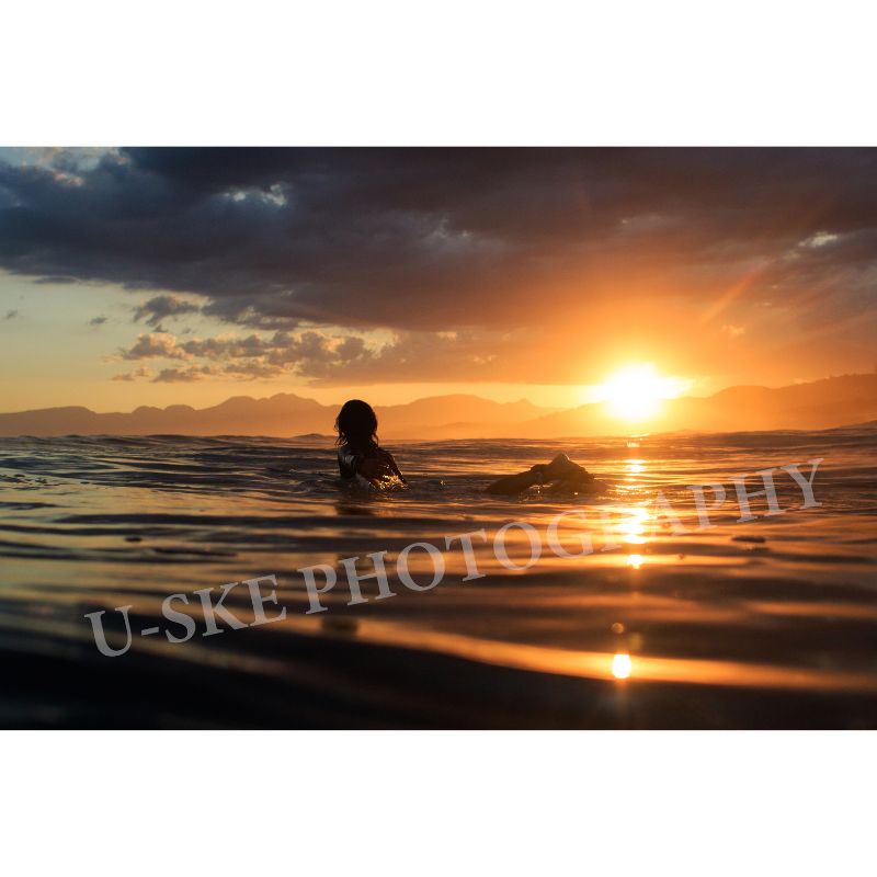 【ふるさと納税】Photographer U-SKEによる水中写真撮影　 チケット 体験チケット 体験 撮影 サーフィン 旅行