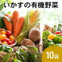 28位! 口コミ数「0件」評価「0」いかすの有機野菜10袋　【 有機 野菜 詰め合わせ 詰め合わせセット セット 】