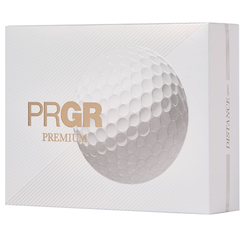 プロギア ゴルフボール PREMIUM BALL 1ダース [PRGR ゴルフ ボール ゴルフ用品 2024年モデル ディスタンス系]