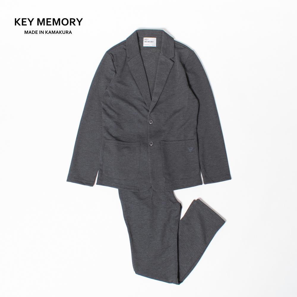 3位! 口コミ数「0件」評価「0」《1》ポンチセットアップ（上下セット）　C.GRAY 【KEYMEMORY】 | ふるさと 納税 楽天ふるさと 神奈川 ファッション ブラン･･･ 