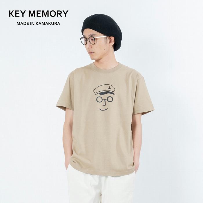 【ふるさと納税】《2》セーラー帽イラストTシャツ BEIGE 【KEYMEMORY鎌倉】 | ふるさと 納税 楽天ふるさと 神奈川 ファッション ブランド 鎌倉 服 洋服 レディース メンズ 女性 男性 ナチュラル シンプル 可愛い かわいい おしゃれ 有名 人気 おすすめ