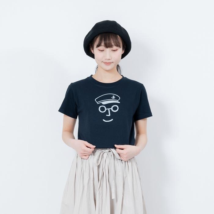 【ふるさと納税】《0》セーラー帽イラストTシャツ NAVY 【KEYMEMORY鎌倉】 | ふるさと 納税 楽天ふるさと 神奈川 ファッション ブランド 鎌倉 服 洋服 レディース メンズ 女性 男性 ナチュラル シンプル 可愛い かわいい おしゃれ 有名 人気 おすすめ