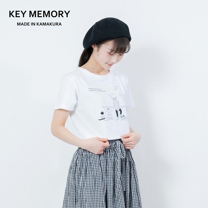 【ふるさと納税】《0》Sea heartイラストTシャツ WHITE 【KEYMEMORY鎌倉】 | ふるさと 納税 楽天ふるさと 神奈川 ファッション ブランド 鎌倉 服 洋服 レディース メンズ 女性 男性 ナチュラル シンプル 可愛い かわいい おしゃれ 有名 人気 おすすめ