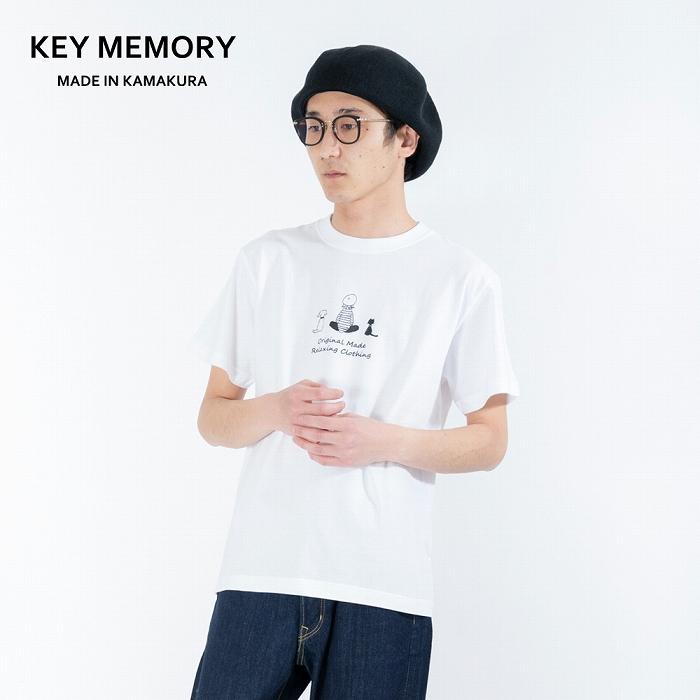 12位! 口コミ数「0件」評価「0」《2》TIMEイラストTシャツWHITE 【KEYMEMORY鎌倉】 | ふるさと 納税 楽天ふるさと 神奈川 ファッション ブランド 鎌倉･･･ 