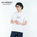 【ふるさと納税】《2》TIMEイラストTシャツWHITE 【KEYMEMORY鎌倉】 | ふるさと 納税 楽天ふるさと 神奈川 ファッション ブランド 鎌倉 服...