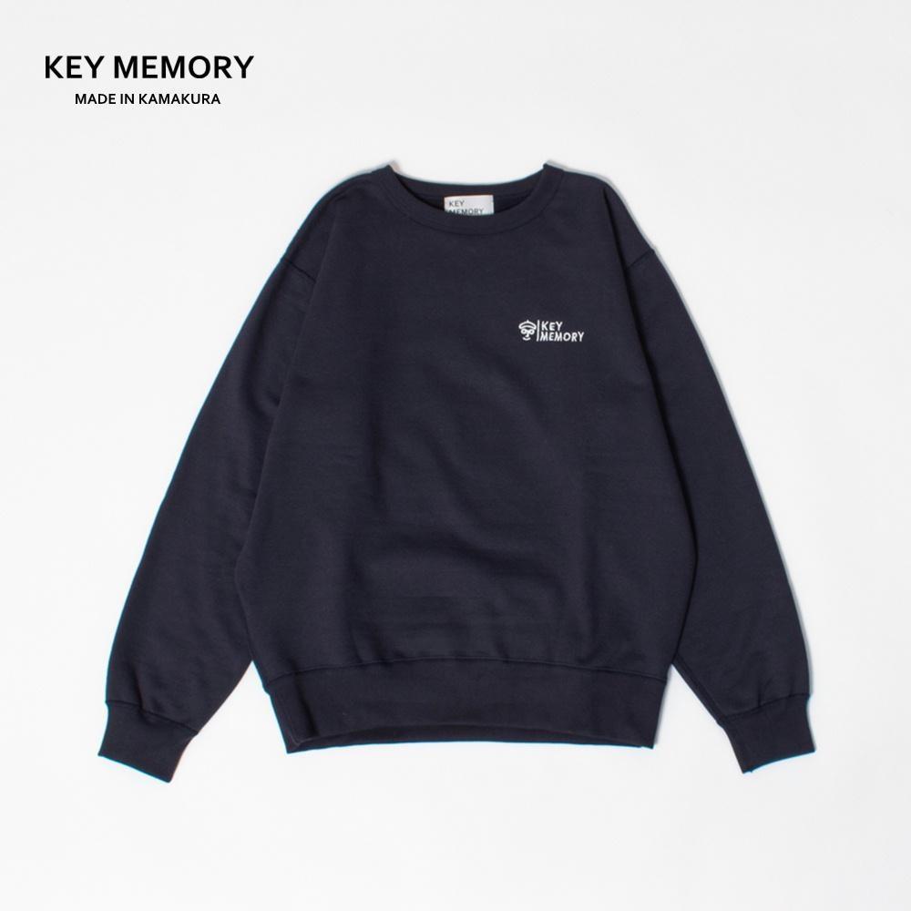 23位! 口コミ数「0件」評価「0」裏起毛トレーナー NAVY 【KEYMEMORY】 | ふるさと 納税 楽天ふるさと 神奈川 ファッション ブランド 鎌倉 服 洋服 レディ･･･ 