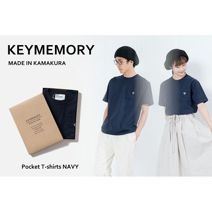Natural Label Pocket T-shirts NAVY〈1〉レディースMサイズ  | ふるさと 納税 楽天ふるさと 神奈川 ファッション ブランド 鎌倉 服 洋服 レディース メンズ 女性 男性 ナチュラル シンプル 可愛い かわいい おしゃれ 有名 人気 おすすめ