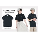 【ふるさと納税】《0》KMポロシャツ BLACK　レディースフリーサイズ 【KEYMEMORY鎌倉】 | ふるさと 納税 楽天ふるさと 神奈川 ファッション ブランド 鎌倉 服 洋服 レディース メンズ 女性 男性 ナチュラル シンプル 可愛い かわいい おしゃれ 有名 人気 おすすめ