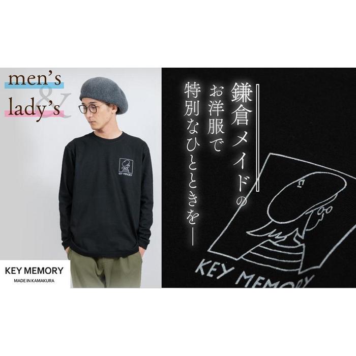 12位! 口コミ数「0件」評価「0」《1》ウィンドーイラストロングTシャツ　BLACK 【KEYMEMORY　鎌倉】 | ふるさと 納税 楽天ふるさと 神奈川 ファッション ブ･･･ 