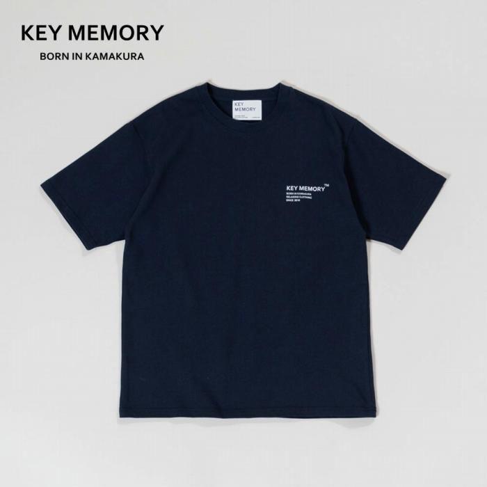 [KEYMEMORY 鎌倉]ヘビーコットンTシャツ NAVY