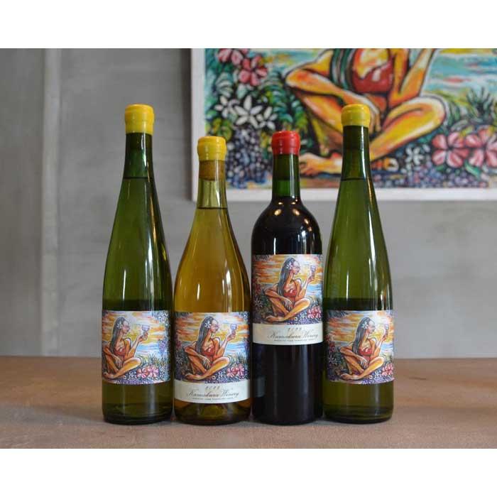 【ふるさと納税】鎌倉ワイナリー創業記念！ ワイン4本＋ 鎌倉産やさい（約1kg）セット | お酒 さけ 野菜 やさい 食品 人気 おすすめ 送料無料のサムネイル