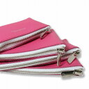 【ふるさと納税】MASSTARD -MINIMAL LEATHER POUCH PETIT- PINK | バッグ ファッション 人気 おすすめ 送料無料