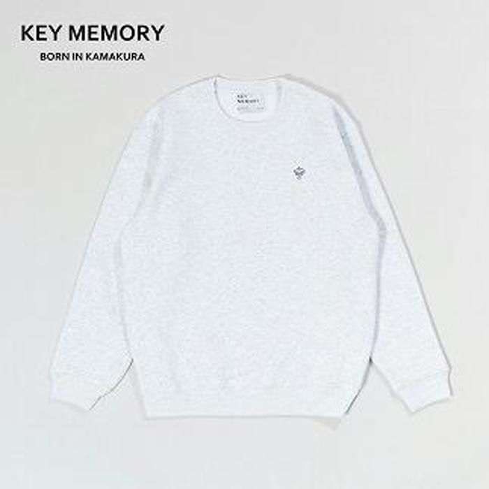 楽天神奈川県鎌倉市【ふるさと納税】【KEYMEMORY 鎌倉】 キーメモリースウェット L.GRAY【サイズをお選びください】