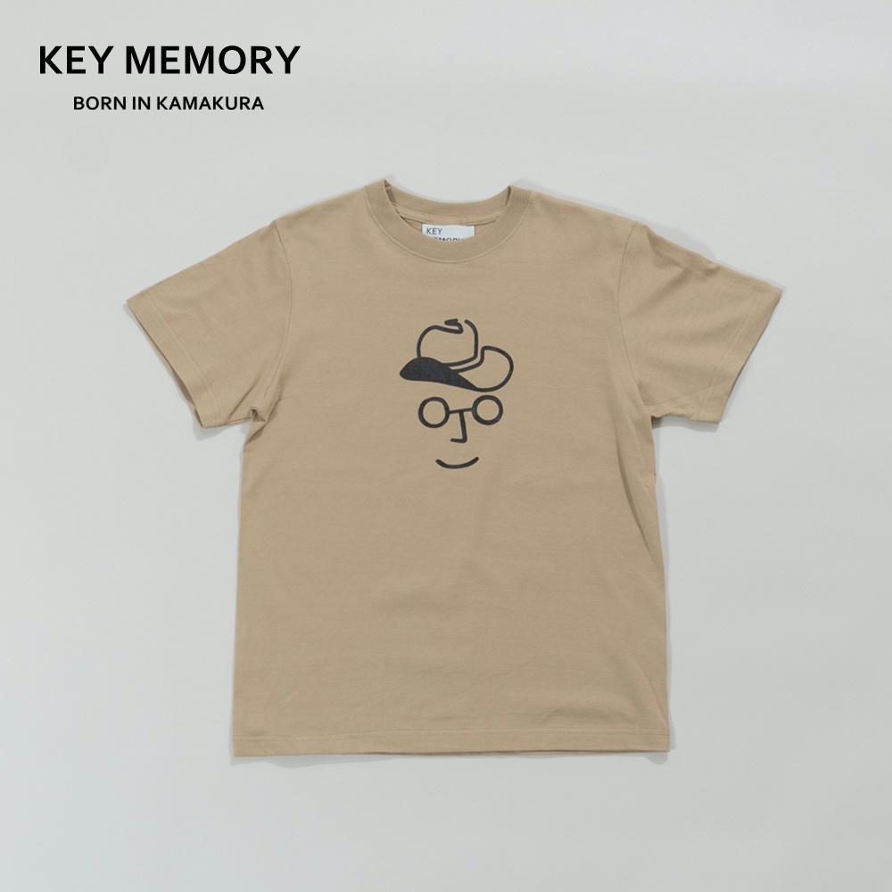 【ふるさと納税】【KEYMEMORY 鎌倉】カウボーイハットTシャツ BEIGE【サイズ選択可】 | 衣料 ファッション 人気 おすすめ 送料無料