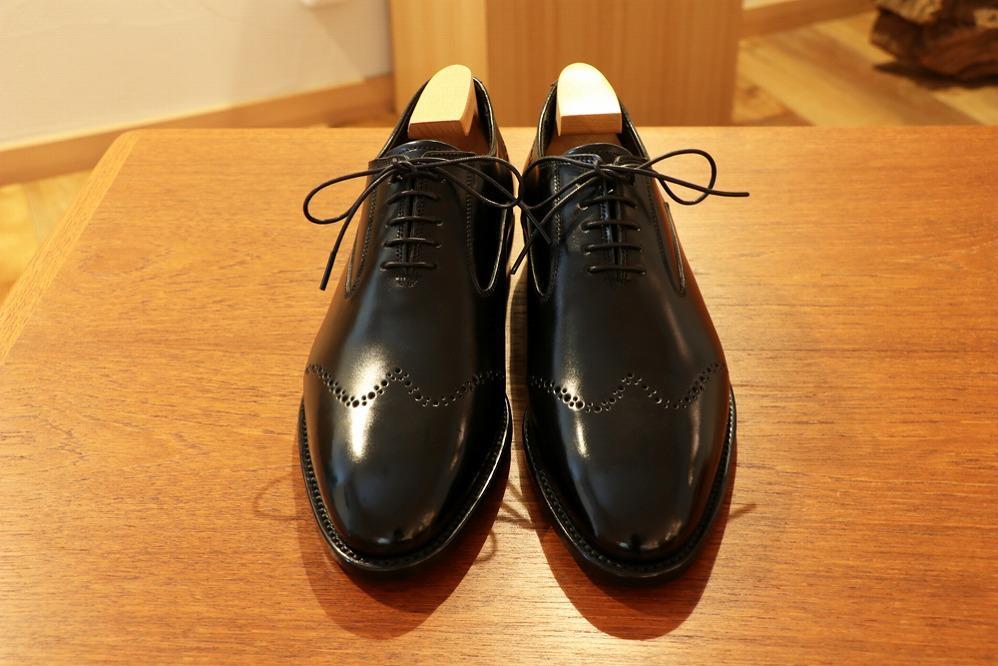 【ふるさと納税】日本で丹念に鞣されたコードバンレザーを使用した紳士靴オーダーお仕立券