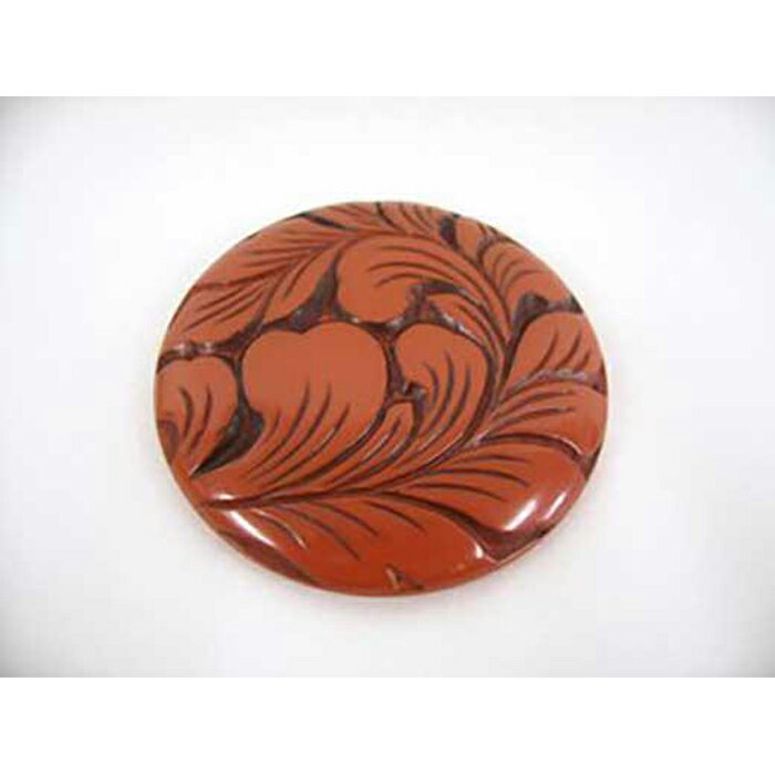 【ふるさと納税】鎌倉彫博古堂 小鏡 「唐草」 | ふるさと 納税 楽天ふるさと 神奈川県 神奈川 鎌倉市 鎌倉 支援品 返礼品 返礼 伝統工芸品 伝統工芸 伝統 鏡 かがみ ミラー ハンドミラー おしゃれ かわいい 可愛い 和風 日用品 雑貨 携帯用 持ち運び 唐草 工芸品 お礼の品