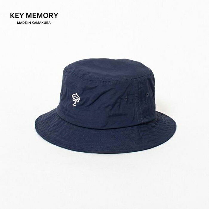 29位! 口コミ数「0件」評価「0」ナイロンバケットハット NAVY 【KEYMEMORY】 | ふるさと 納税 楽天ふるさと 神奈川県 神奈川 鎌倉市 鎌倉 支援品 支援 返･･･ 