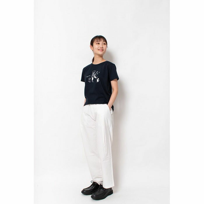 【ふるさと納税】《0》レディースM ミュージックTシャツ NAVY | ふるさと 納税 楽天ふるさと 神奈川県 神奈川 鎌倉市 鎌倉 支援品 支援 返礼品 返礼 tシャツ ティーシャツ ティシャツ 半袖 レディース 女性 おしゃれ トップス カットソー カジュアル 服 ネイビー お礼の品