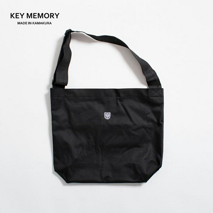 Hard shoulder Bag BLACK [KEY MEMORY] | ふるさと 納税 楽天ふるさと 神奈川 ファッション ブランド 鎌倉 服 洋服 レディース メンズ 女性 男性 ナチュラル シンプル 可愛い かわいい おしゃれ 有名 人気 おすすめ バッグ ショルダーバッグ 調節 撥水加工