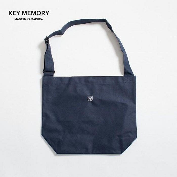 Hard shoulder Bag NAVY [KEY MEMORY] | ふるさと 納税 楽天ふるさと 神奈川 ファッション ブランド 鎌倉 服 洋服 レディース メンズ 女性 男性 ナチュラル シンプル 可愛い かわいい おしゃれ 有名 人気 おすすめ バッグ ショルダーバッグ 調節 撥水加工