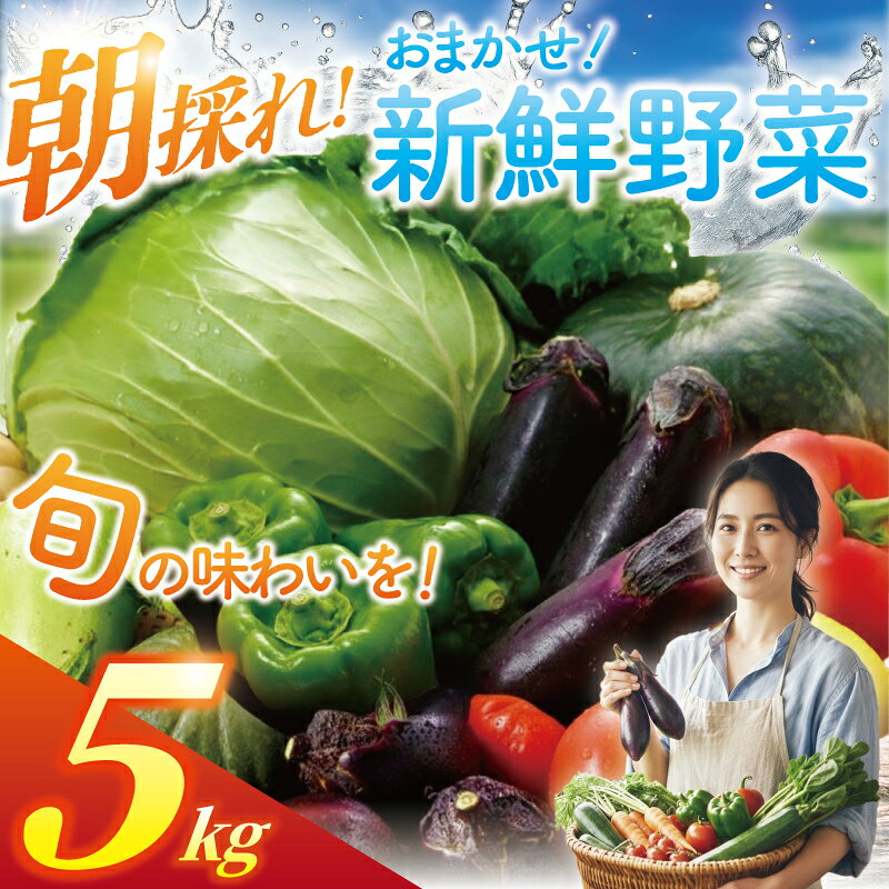 【ふるさと納税】 朝採れ 新鮮 野菜 セット 約 5kg 種類おまかせ 旬 やさい yasai ヤサイ 野菜セット やさいセット 旬の野菜 春野菜 夏野菜 秋野菜 冬野菜 おまかせ 数量限定 農家直送 産地直送 トマト さつまいも サツマイモ とうもろこし 神奈川 湘南 藤沢 フロムベジ湘南