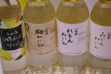 【ふるさと納税】城下町小田原の飲み比べわいんDセット（4本セット)