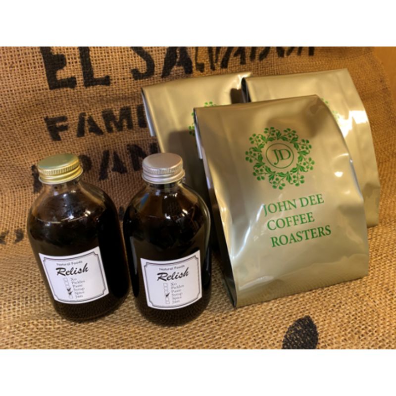 [出荷日焙煎確約]オリジナルコーヒーシロップ2種(各300g)と店主が飲んで欲しい旬のコーヒー3銘柄(各150g) 合計450g 中挽き(ペーパー用など)でお届け! コーヒー豆 希釈用ドリンク