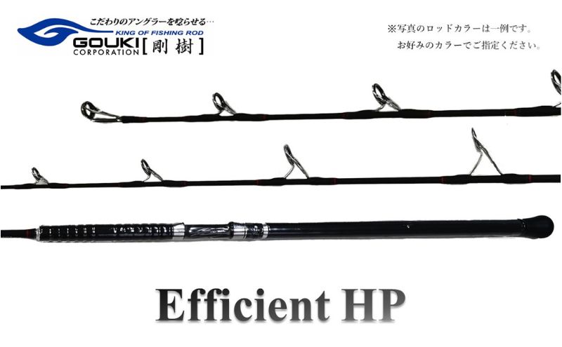 【ふるさと納税】剛樹 エフィシェント EFFICIENT HP 502 101 ジギングロッド　【茅ヶ崎市】