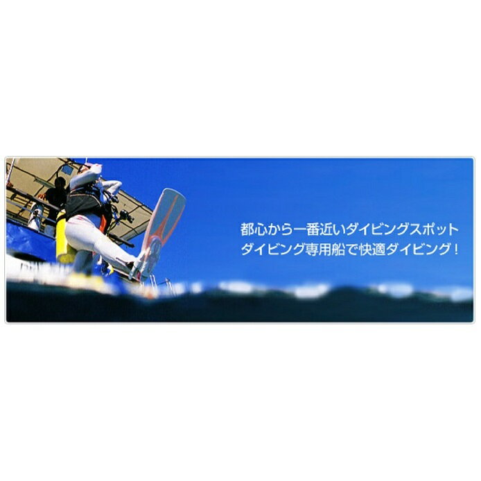 逗子・葉山ダイビングリゾート（小坪）で使えるご利用割引券D　【体験チケット・チケット】