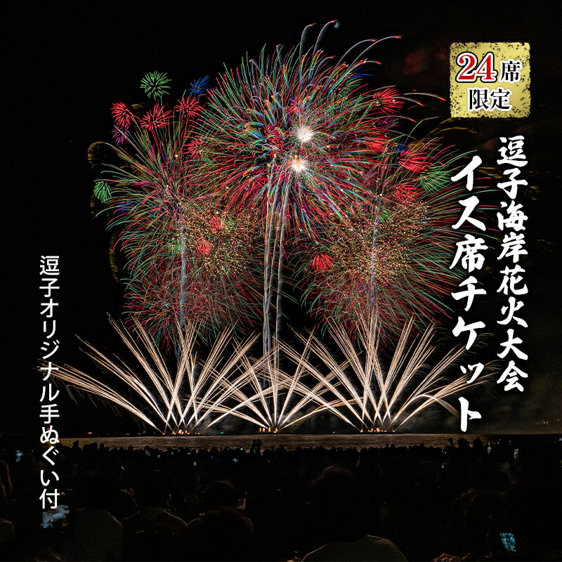 【ふるさと納税】【24席限定】 逗子海岸花火大会 プレミアムテーブル付き イス席 チケット（軽食・ド...