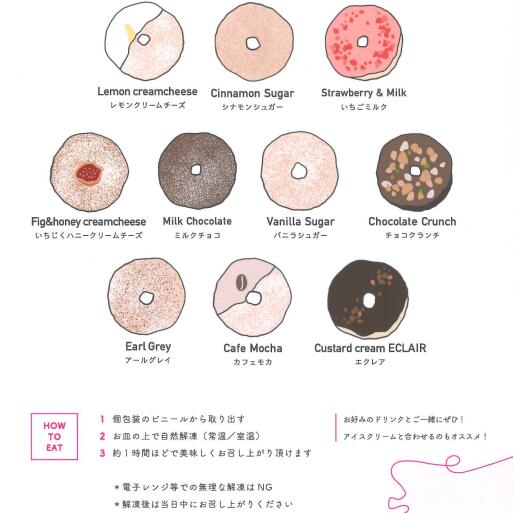 【ふるさと納税】A14-023ミサキドーナツの人気ドーナツ10種類詰め合わせ